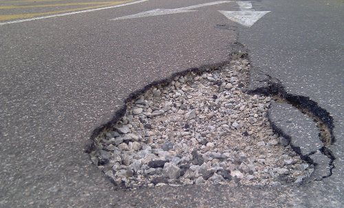 pothole